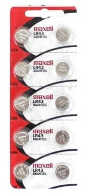 Imagem de Bateria LR43 (186) Maxell - Valor Unitário